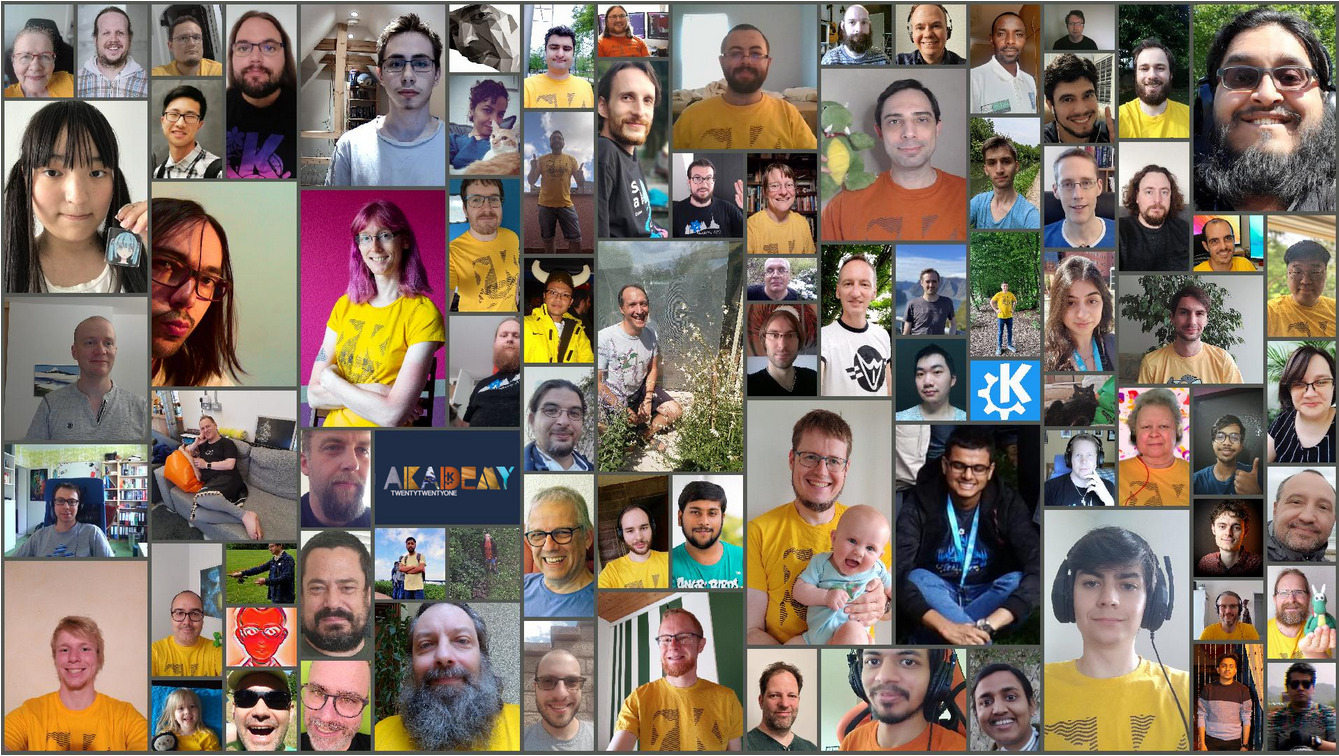 Akademy 2021 attendees