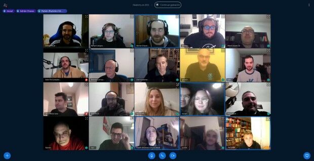 Attendees to Akademy-es 2021